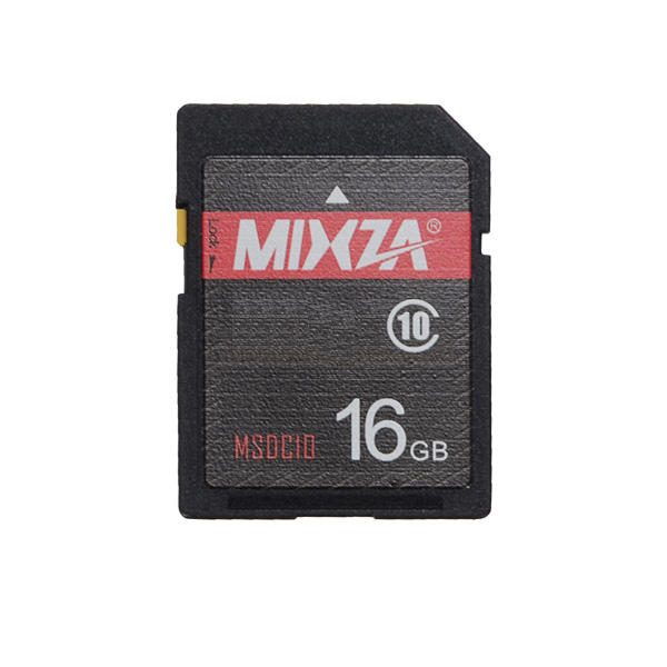 Mixza 16GB C10 Klasse 10 Full-sized geheugenkaart voor digitale DSLR Camera MP3 TV Box