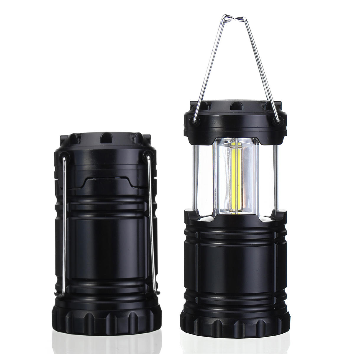 Портативный LED Кемпинг Фонарь фонаря 3 AA Аккумуляторы Наборы для выживания для На открытом воздухе Пешеходные путешествия