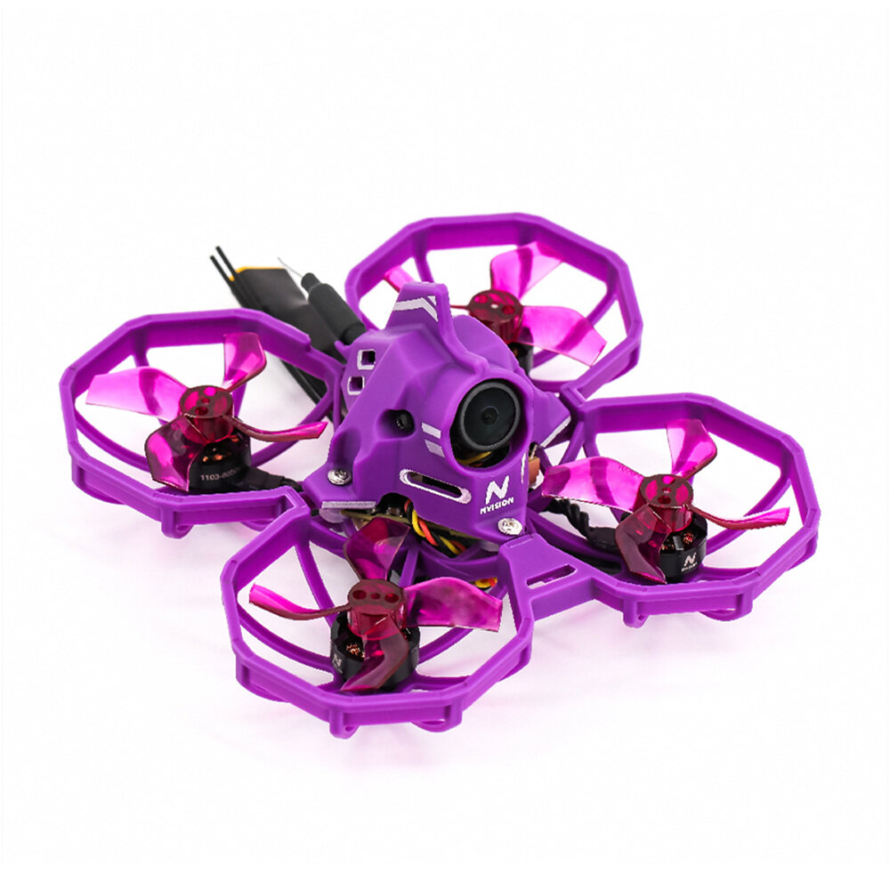 

NVision Junior Racer75 75mm F4 AIO 12A ESC 3S Whoop FPV Racing Drone PNP w/ 1103 8000KV Motor 25/100/200mW VTX Caddx Tur