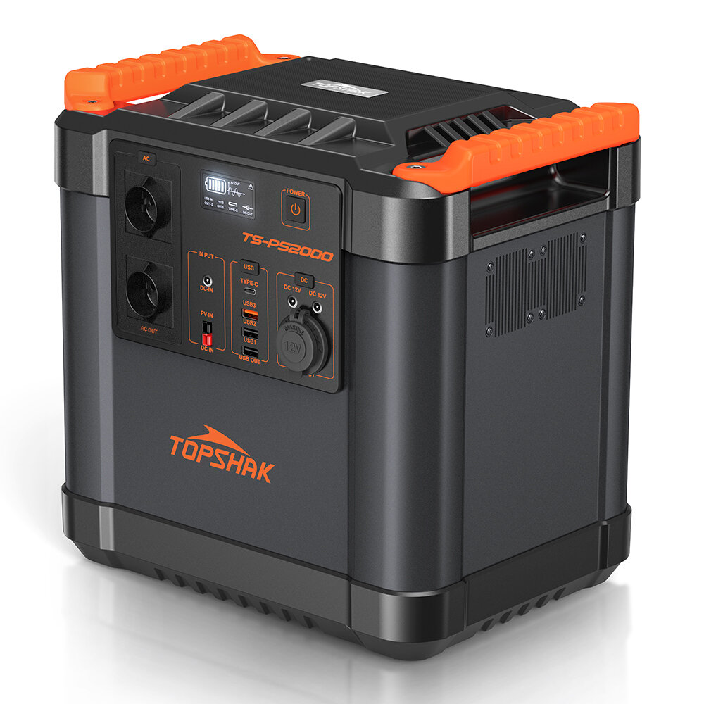 Stacja zasilania TOPSHAK TS-PS2000 2200Wh 2000W za $839.99 / ~3560zł