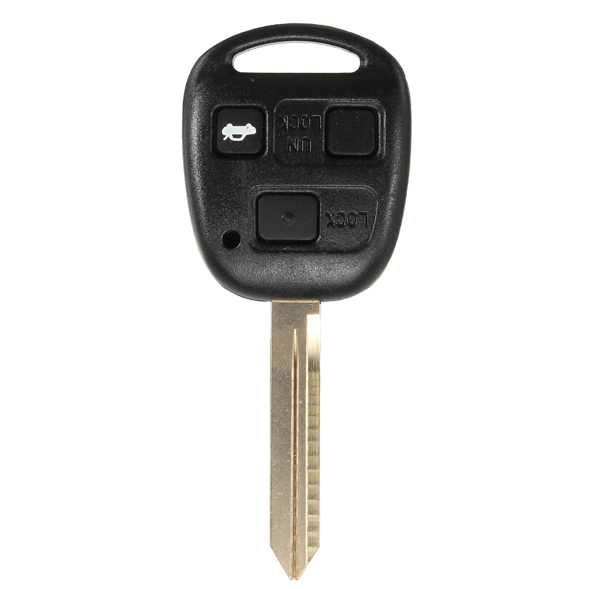 3 Button Remote Key Case Fob Toy47 voor Toyota Corolla Camry Yaris Hiace Avensis