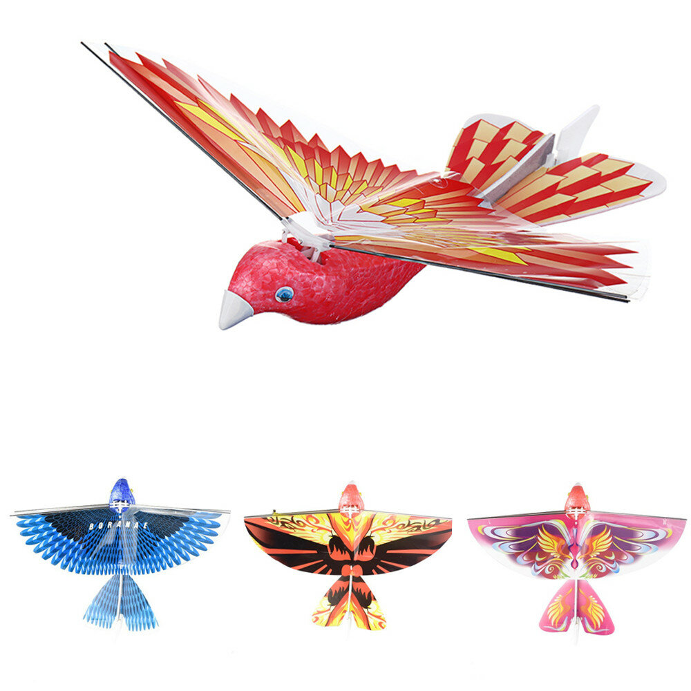 106inches Electric Flying Flapping Wing Bird Toy Rechargeable Plane Toy Kids Outdoor Fly Toy