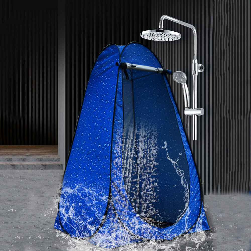 ポータブルプライバシーシャワーテント自動オープニング防水サンシェード入浴ルームトイレ屋外キャンプテント