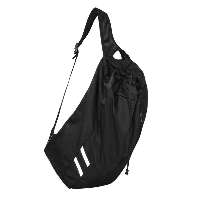 S-5298 Waterproof Bag Backpack Scratch-resistant With Reflective Tape Portable Drawstring Hiking Bag