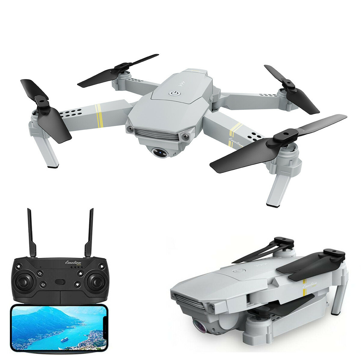 Eachine E58 Drone x pro 2.4G Wifi FPV 4K HD Camera Foldable RC Quadcopter Drone 