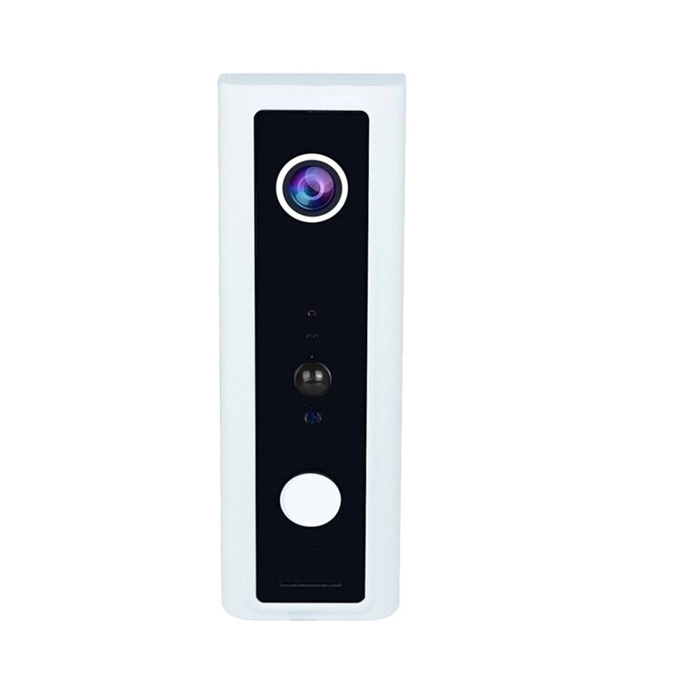 Pripaso 2.5MP Night Vision Mini Wifi Doorbell Amazon Alexa Google home Wireless Smart Doorbell Camera with Mobile Phone