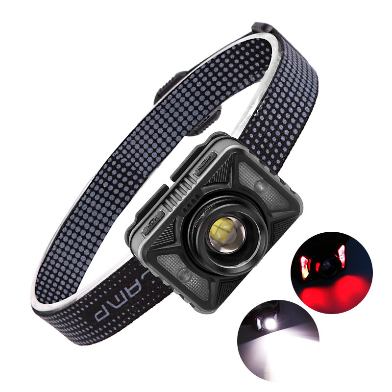 

XANES® 1502 XHP50 600-700LM Headlamp 5 Modes Adjustable Waterproof USB Rechargeable Zoomable Head Lamp for Camping Fishi