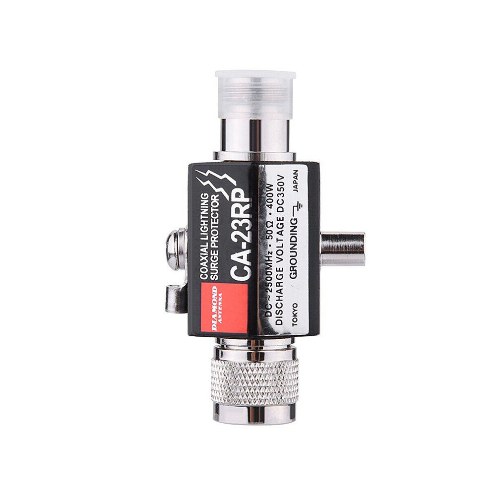 

CA-23RP Coaxial Lighting Surge Protector N Male To N Female 0-2.5GHZ 400W 50ohm Coaxial Lighting Arrestor for Communicat