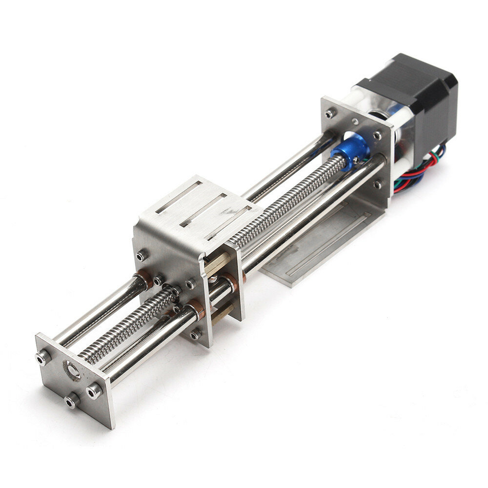 Details about   150MM 3 Axis Z Axis Slide Linear Motion Ball screw Engraving Machine 4Wire Motor 