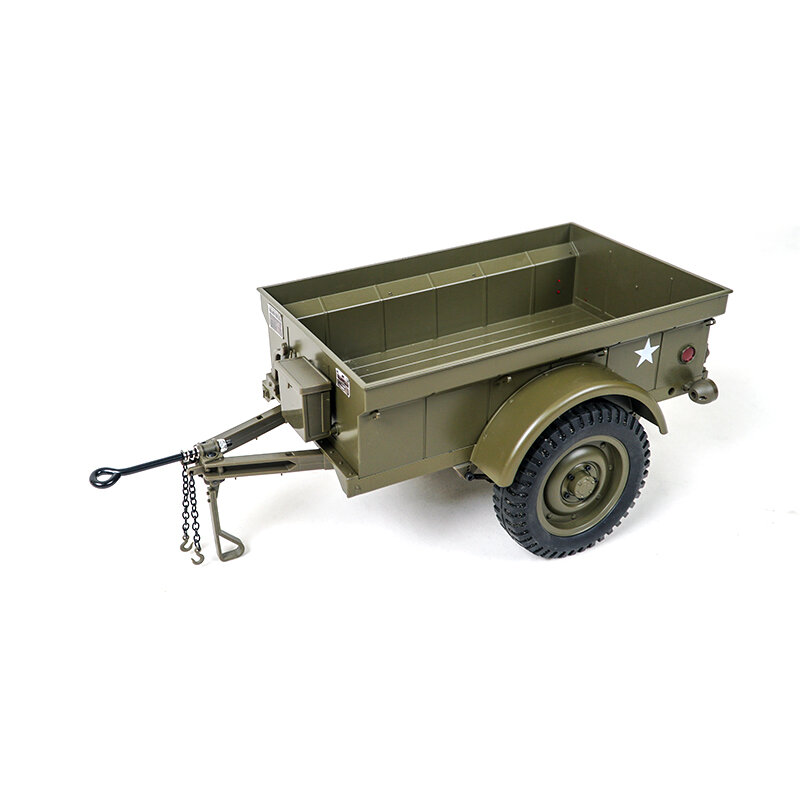 ROCHOBBY Trailer For 1/6 1941 MB SCALER RC Car Vehicle Models ABS
