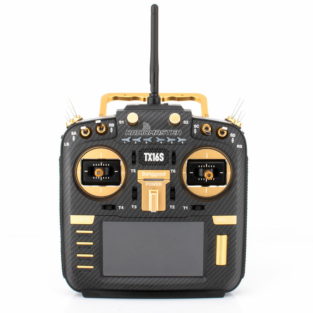 RadioMaster TX16S MAX Limited Edition 2.4G 16CH Hall Sensor Gold