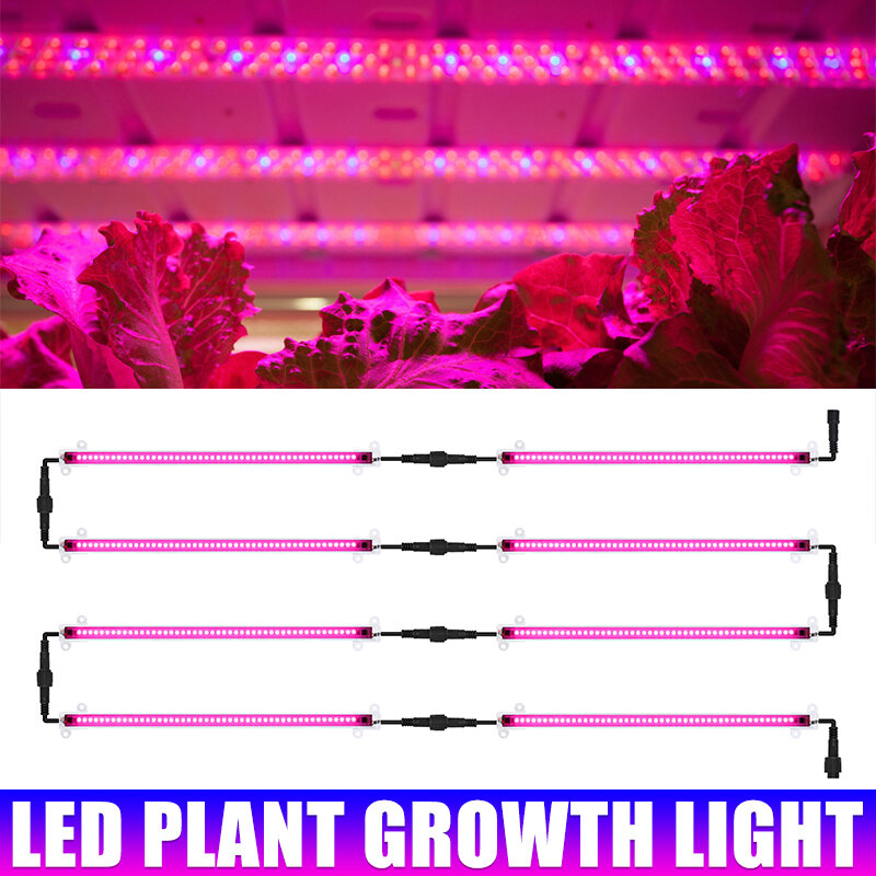 30/50cm LED-groeilicht Volledig spectrum Indoor Plantlamp Buislamp Barlicht Voor Plant Bloem Groente