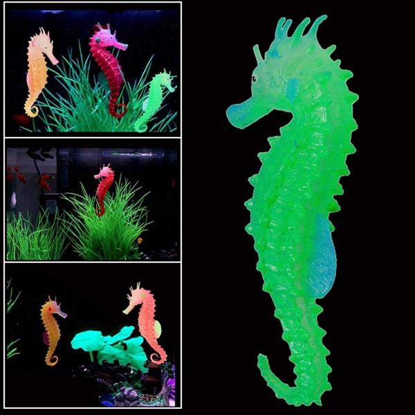 Lichtgevende Kunstmatige Gesimuleerde Hippocampus Milieuvriendelijk Materiaal Aquarium Fish Tank Dec