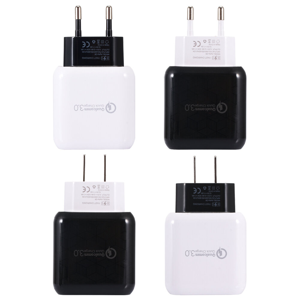 US EU Q6 Quick Charger 3.0 USB-lader Stroomadapter voor smartphone Tablet PC