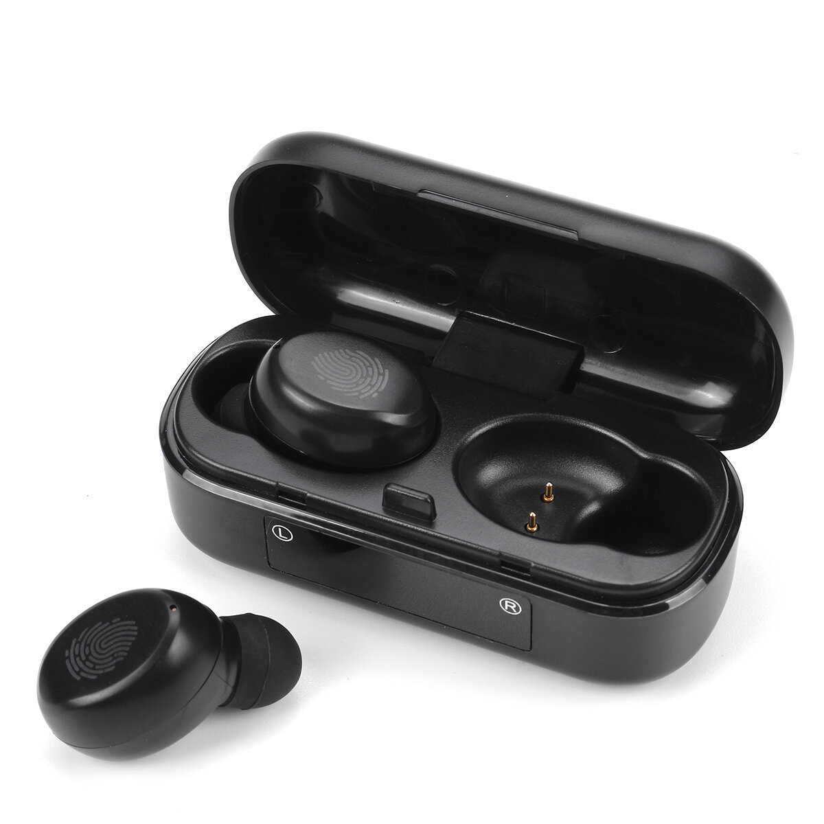 V8 bluetooth 5.0 TWS In-Ear Headset Power Display Wireless Sport Earphone Mini Stereo Headphones wit