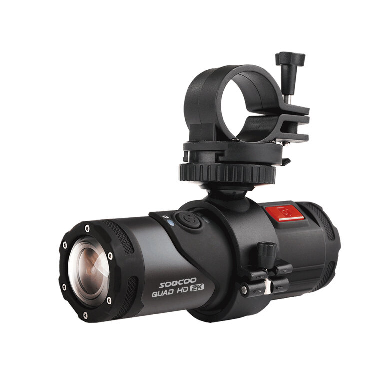 SOOCOO S20 + 4K Actie Camera WiFi Helm Video Camera 10 m Waterdicht voor Motorfiets Fiets Moto Helm Camcorder Sport Cam