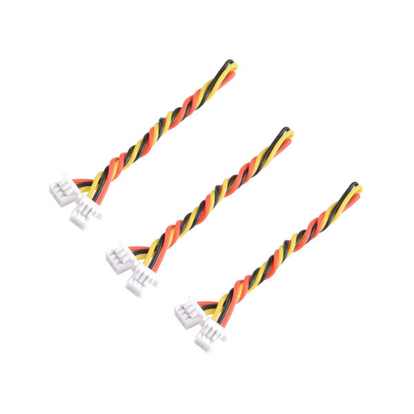 1.25mm 3pin tot 1.0mm 3pin FPV siliconen kabel voor RunCam Micro Swift Micro Swift 2