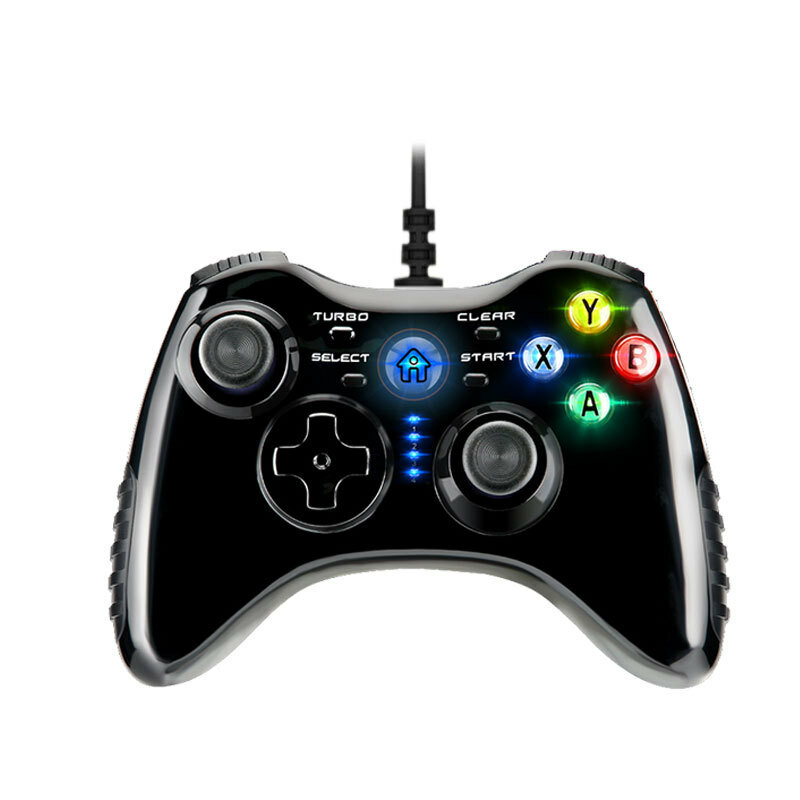 G1 USB Wireless Wired Game Controller for PC Computer TV Home Dual Vibration Gamepad for Steam PS3 PC