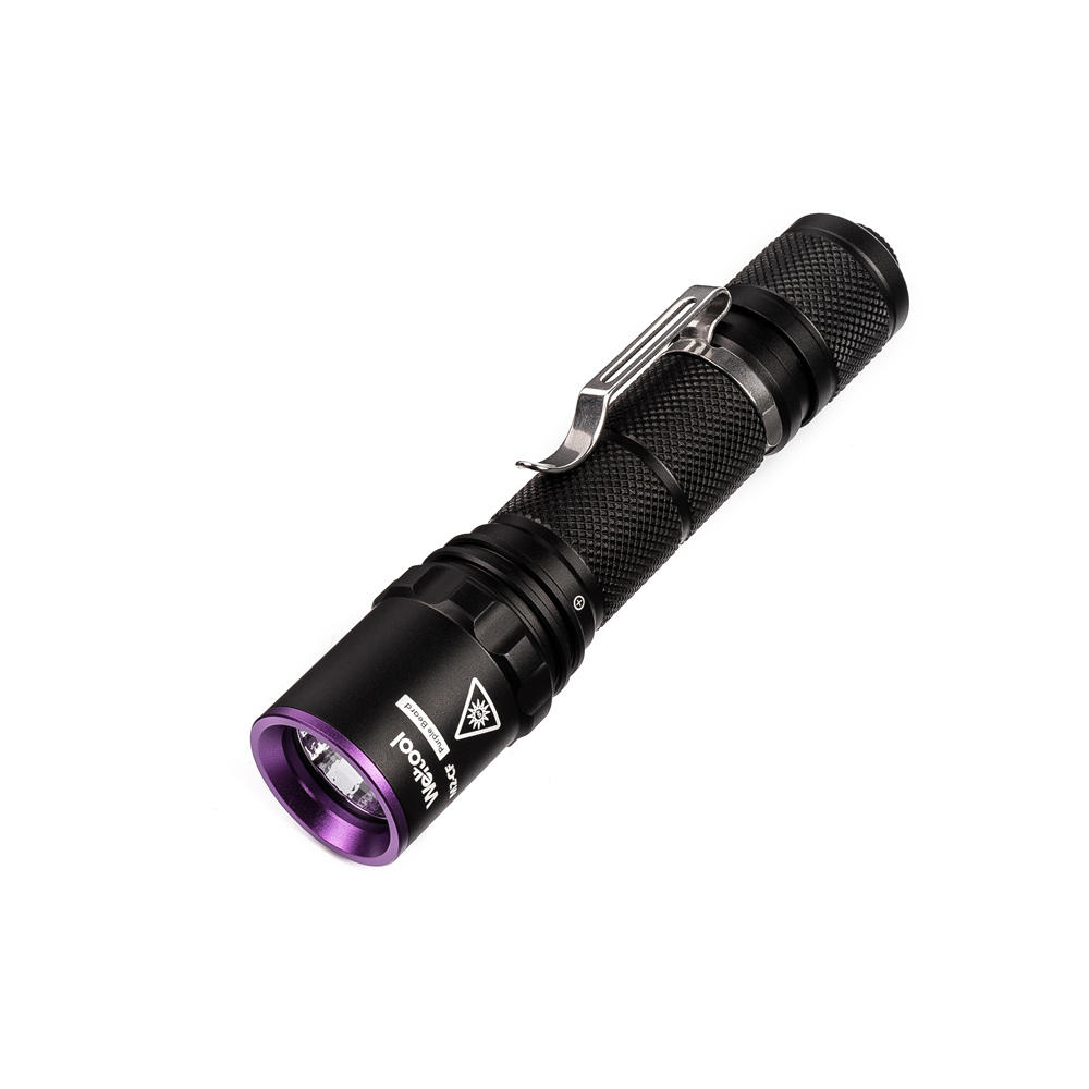 Weltool M2-CF UV 365nm UV Flashlight Detection light 18650
