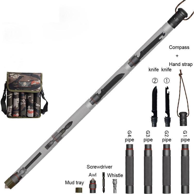 Walking Poles Trekking Outdoor Defense Stick Multi-Functional Survival Tools