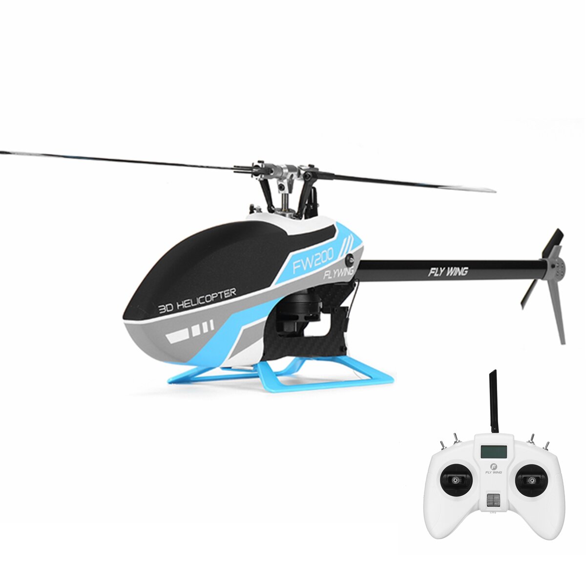 FLY WING FW200 6CH 3D Acrobatics GPS Altitude Hold One-key Return APP Aanpassen RC Helicopter RTF Me