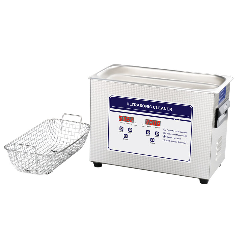 

SKYMEN 030S 4.5L Ultrasonic Cleaner Digital Timer Heating Sonic Bath Machine for Metal Parts PCB Ultrasound Cleaning Dev