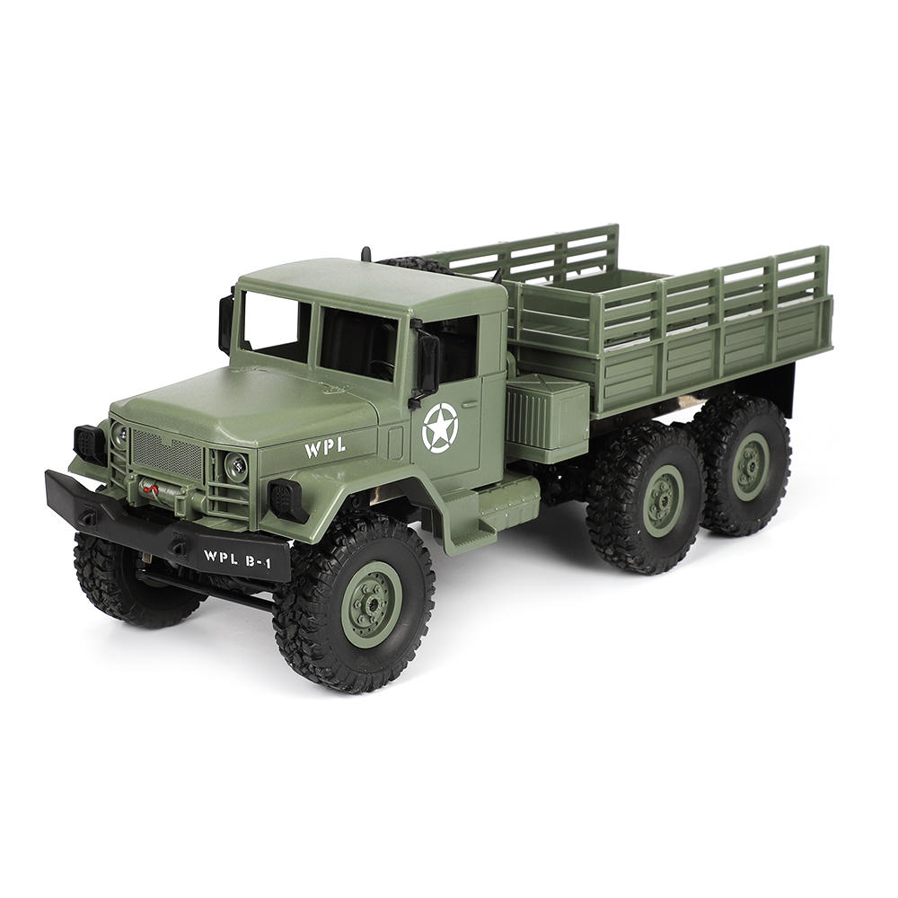 WPL B16 1/16 6WD Green Military Truck KIT