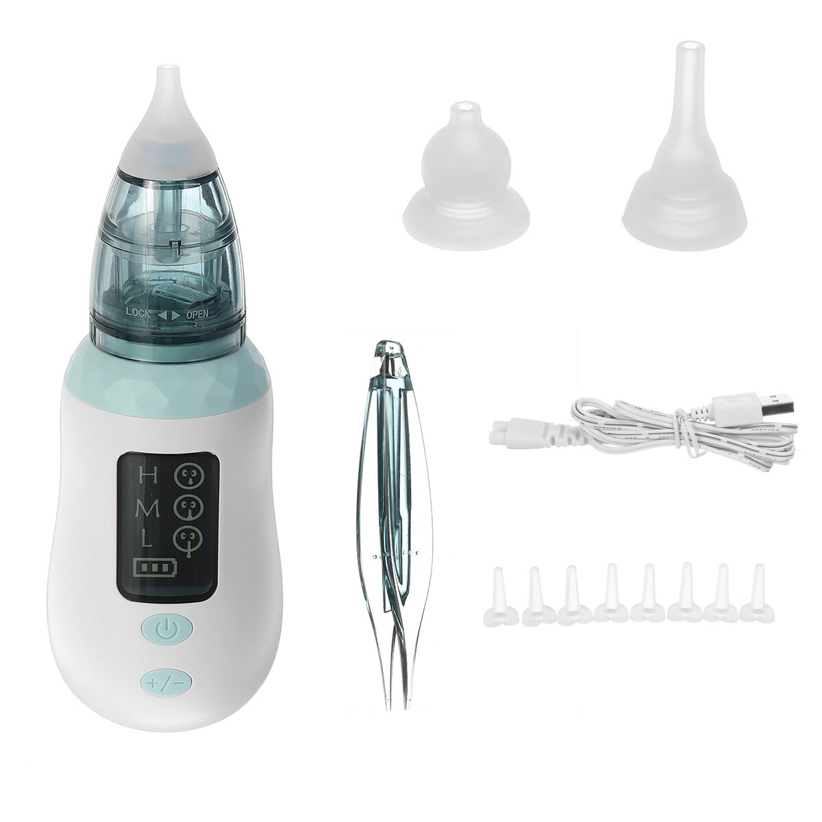 

Electric Baby Nasal Aspirator Nose Cleaner Sniffling Equipment Safe Hygienic Nose Snot Cleaner For Newborns Boy Girls