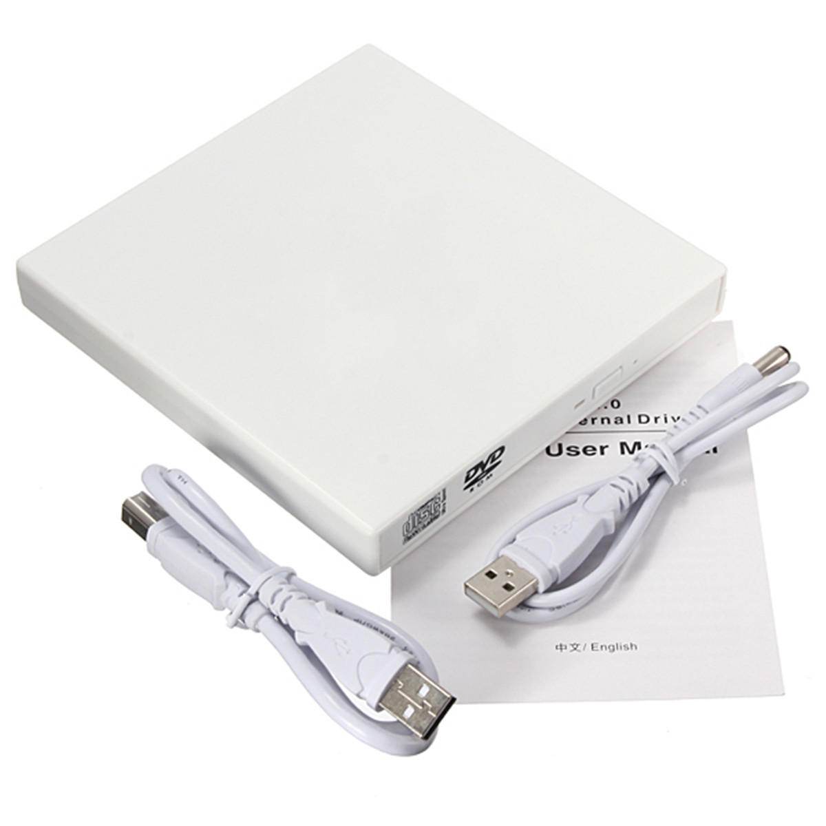 USB 2.0外部コンボ光学ドライブCD / DVDプレーヤーバーナー（PC用）