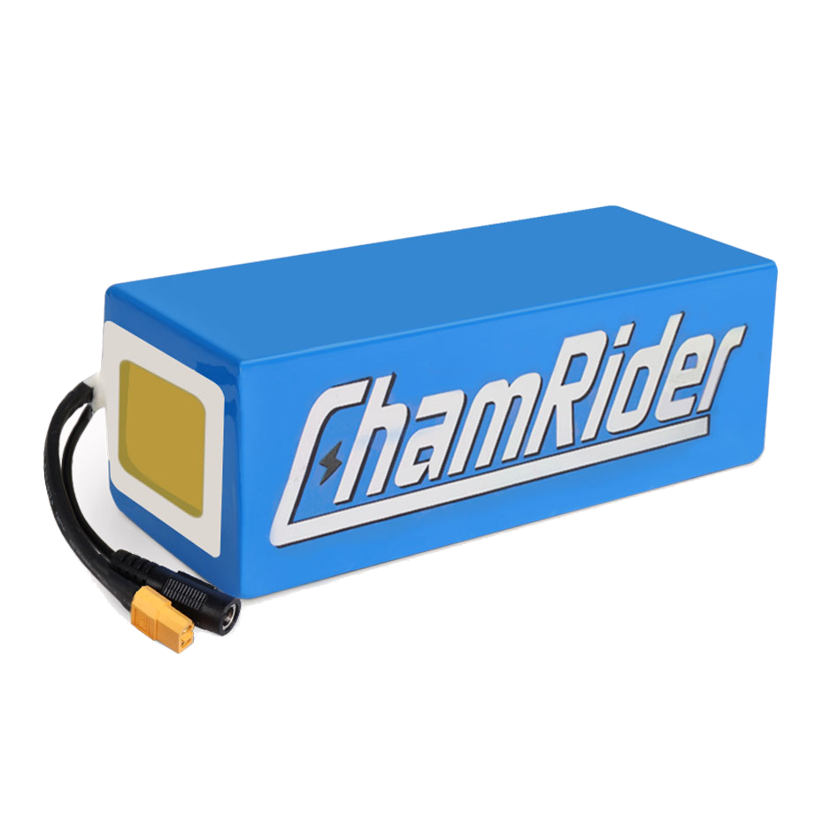 [EU Direct] Chamrider 36V 14.4AH/19.2AH Met 25A GBS Ebike Batterij Lithiumbatterijpak Voor Elektrische Fiets Elektrische Scooter Mountian Bike, Stadsfiets