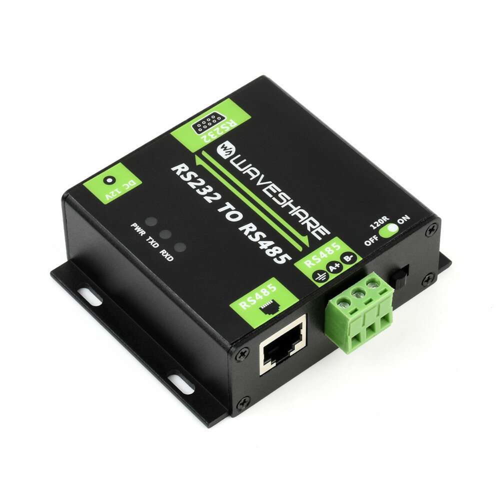 

Waveshare® RS232 TO RS485 Converter Industrial Grade Isolated ADI Magnetical Isolation 600W Light-Proof & Anti-Surge