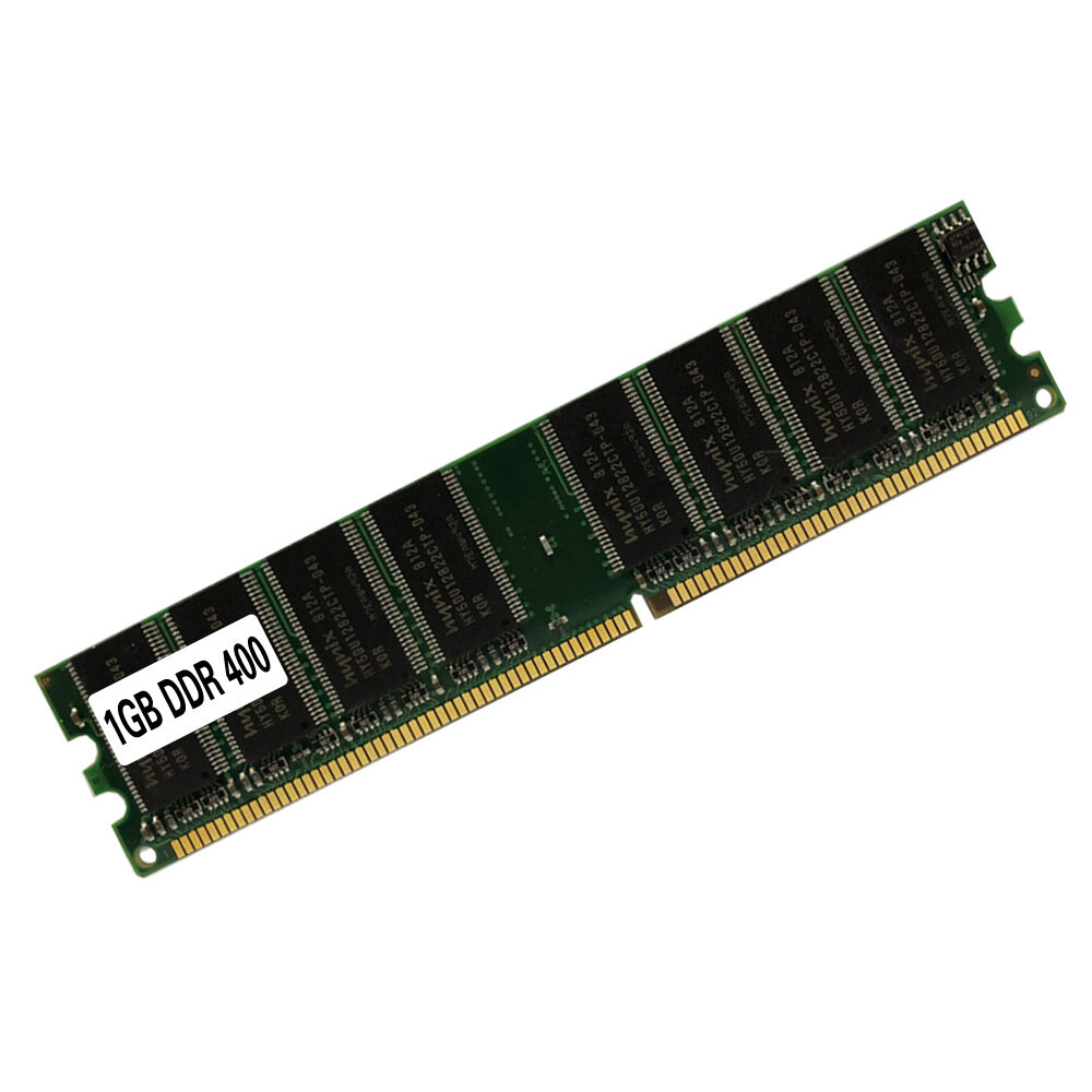 Nieuwe 1GB DDR400 PC3200 Non-ECC Low Density Desktop PC DIMM Geheugen RAMS 184 pins