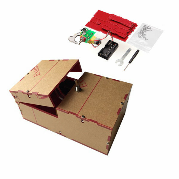 Nutteloze doos DIY Kit Nutteloze machine Verjaardagscadeau Speelgoed Geek Gadget Leuk Kantoor Thuis 