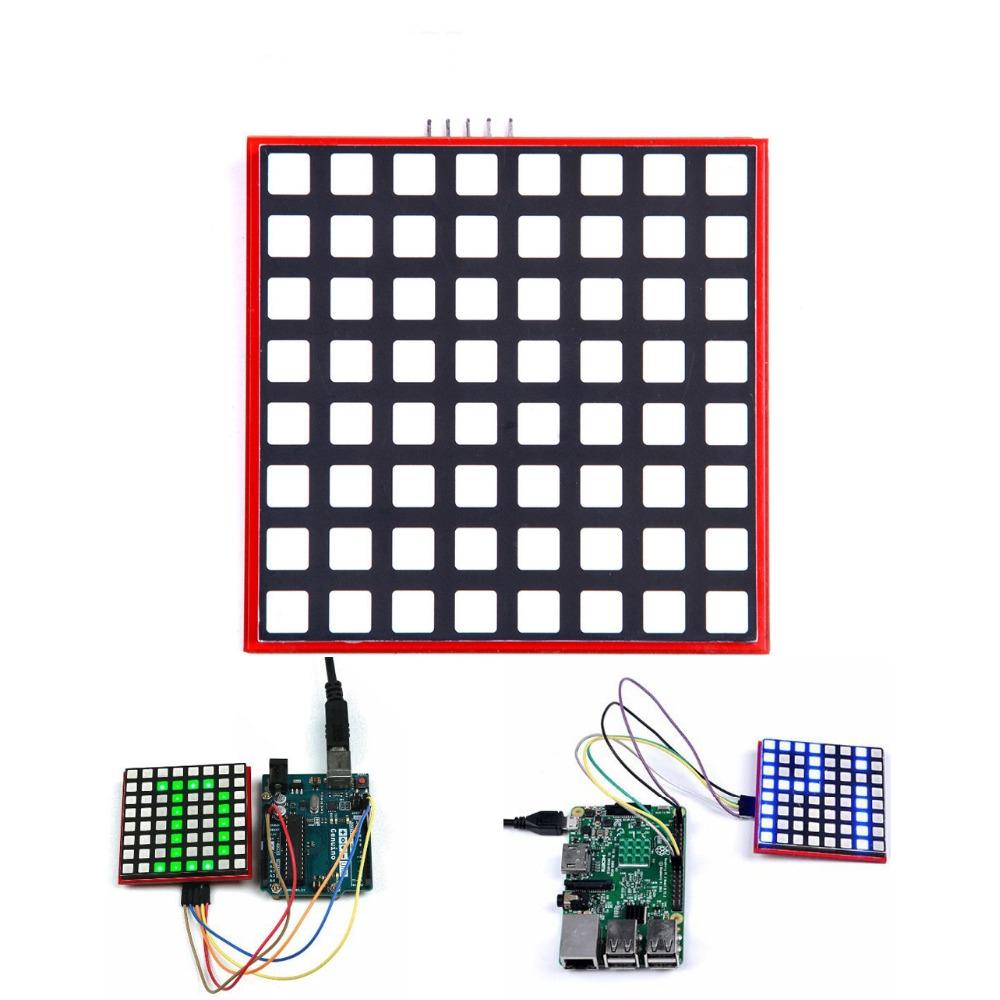 LED Full Color 8x8 RGB Dot Matrix Screen Module ForRaspberry Pi 3/ 2/ B+