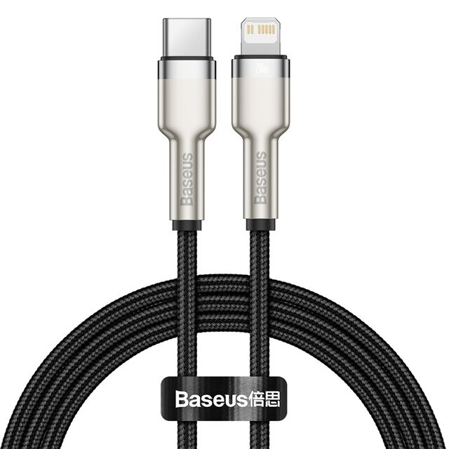 

Baseus Cafule PD 20W Type-C To iP Cable Fast Charging Metal Data Cable For iPhone 11 12 13 14 14 Plus 14 Pro Max for iPa