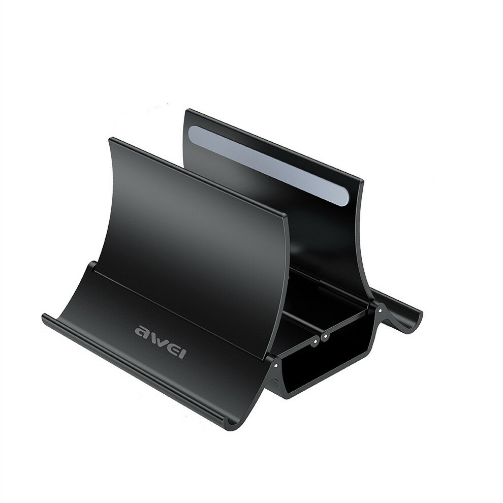 

AWEI X32 Gravity Storage Bracket Automatically Adjusts Width Vertical Stand for Tablet Laptop Notebook