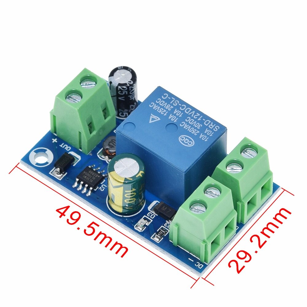 DC 5-48V Automatic Switching Module UPS Emergency Power-OFF Protection Module