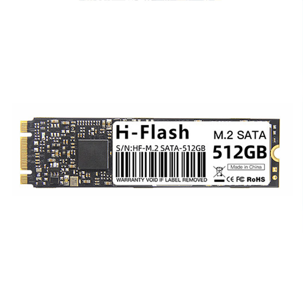 H-Flash M.2 NGFF SATA SSD Hard Drive 120GB 128GB 240GB 256GB 480GB 512GB 960GB 1TB Solid State Drive 2280mm Internal Har
