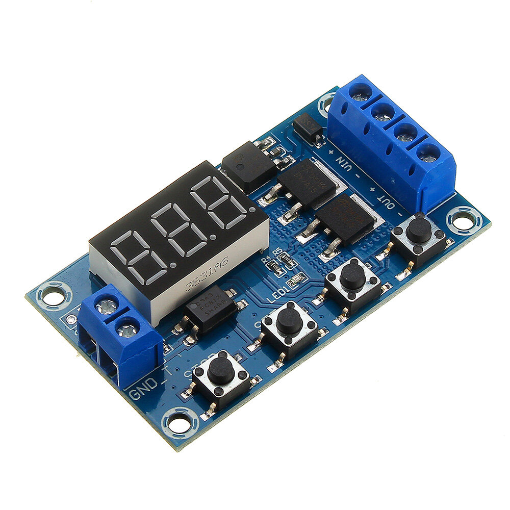XY-J04 Trigger Cycle Time Delay Switch CircuitDouble MOS Tube Control Board Relay Module