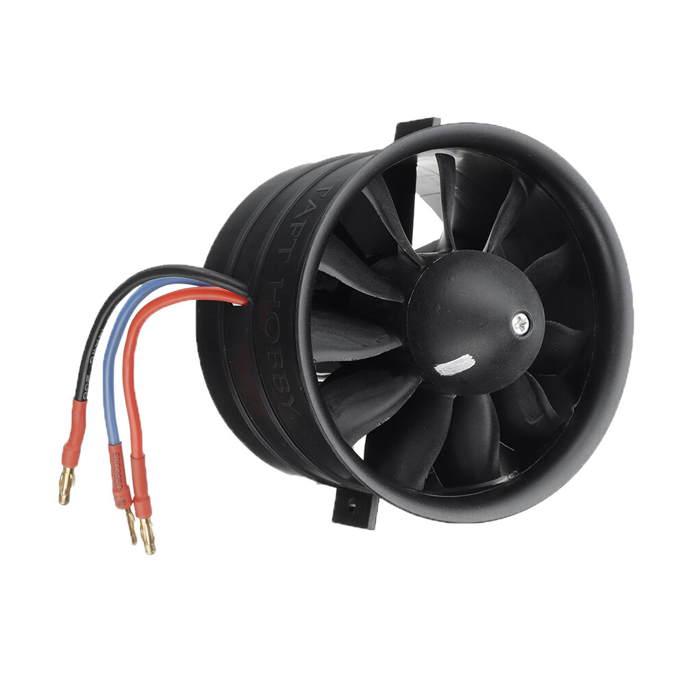 

Taft Hobby 90mm 11 Blades Ducted Fan EDF with 3541 KV1450 Brushless Motor 3KG Thrust Support 6S for Fixed Wing RC Airpla