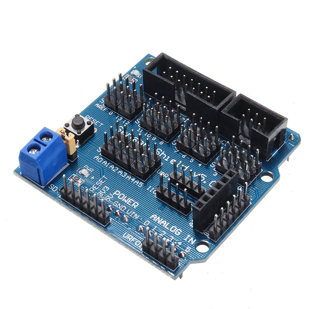 

10pcs UNO R3 Sensor Shield V5 Expansion Board Geekcreit for Arduino - products that work with official Arduino boards