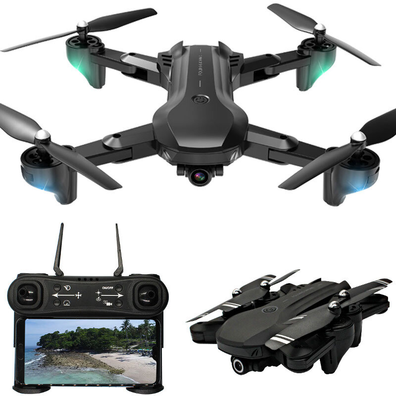 H12 WIFI FPV met 4K Dual HD Camera 25 minuten vliegtijd Opvouwbare hoogte Houd RC Quadcopter Drone R