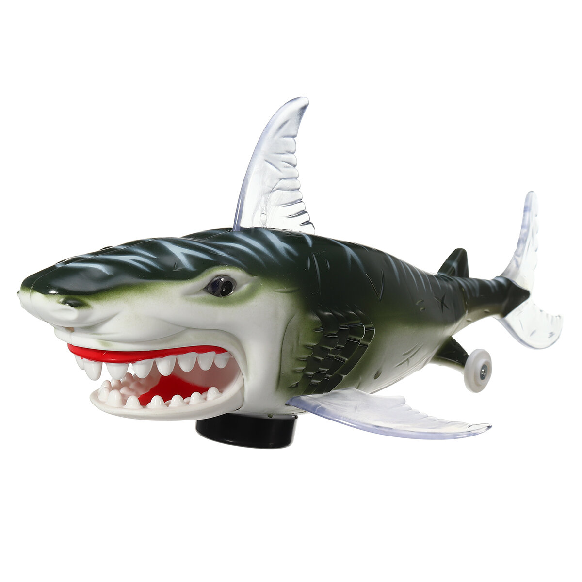 الإسقاط الكهربائي ضوء صوت سمك القرش المشي الحيوانات ألعاب تعليمية للأطفال هدية