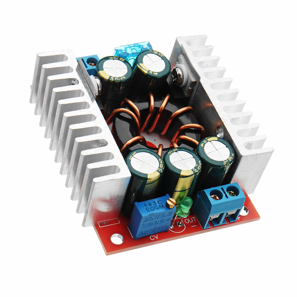 

15A Synchronous Rectified Buck Adjustable Input 4-32V To Output 1.2-32V Step Down Converter Module