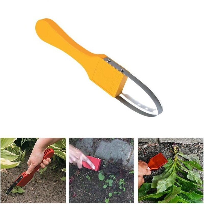 

1PCS Hand Weeder Tool Loop Weeder Gardening Weed Cutter Weed Digger Tools with Handle for Weeding Planting Loosening Soi