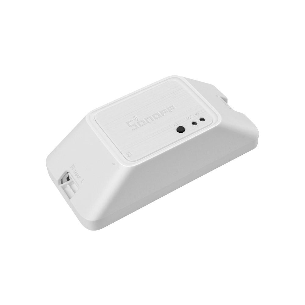 

5pcs SONOFF® RF R3 ON/OFF WIFI Wireless Smart RF Switch Timer Supports DIY Mode 10A 2200W AC100-240V APP/433 RF/LAN/Voic
