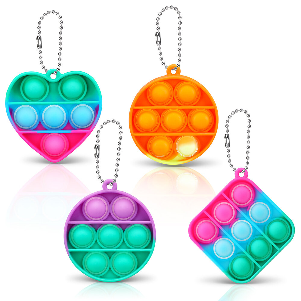 Mini Bubble Fidget Zintuiglijke Popitz Speelgoed Set Geleidelijke Verandering Colorful Anti-Angst Ka