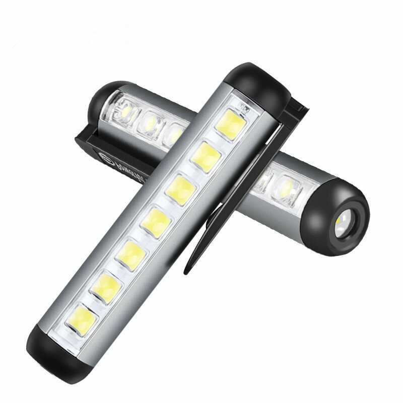 Draagbare LED Camping Licht Mini Zaklamp Set Handheld Pen Licht Zaklamp met Hoge Lumens voor Camping