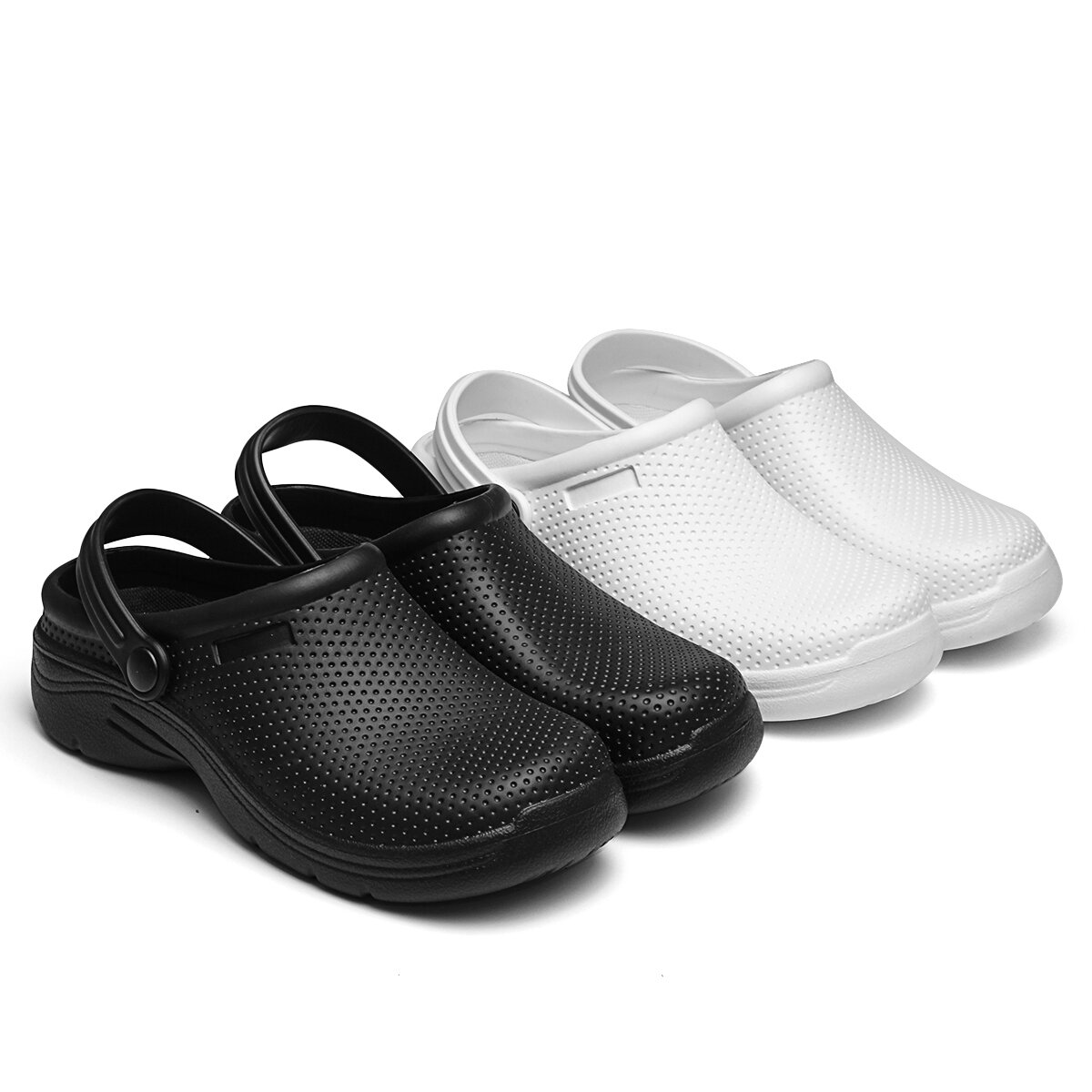AtreGo EVA Yaz Sandaletleri Güvenlik Ayakkabıları Su Geçirmez Kaymaz Açık Hava İç Mekan Plaj Ayakkabıları Kadınlar ve Erkekler için.