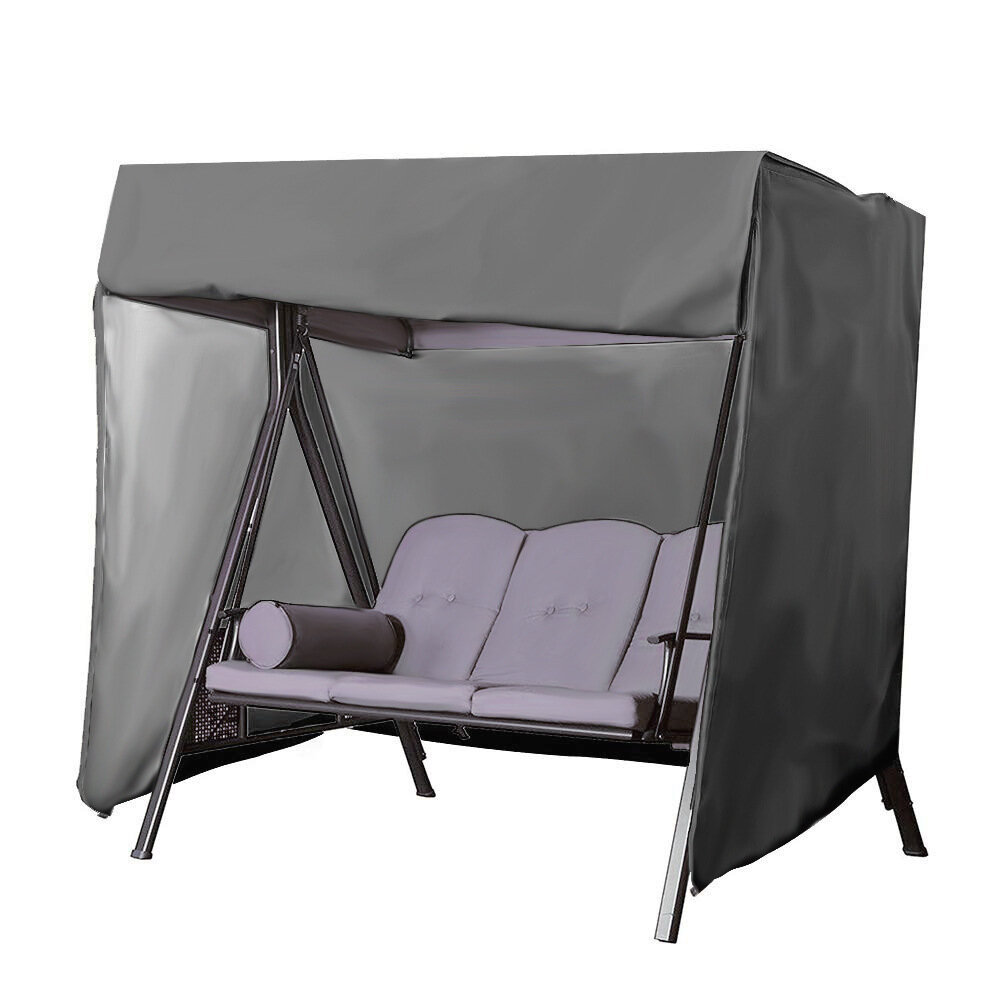 3-Zits Tuinschommel Hangmat Cover Outdoor UV-bestendig Patio Protector Zonnescherm Waterdichte Stoelhoes